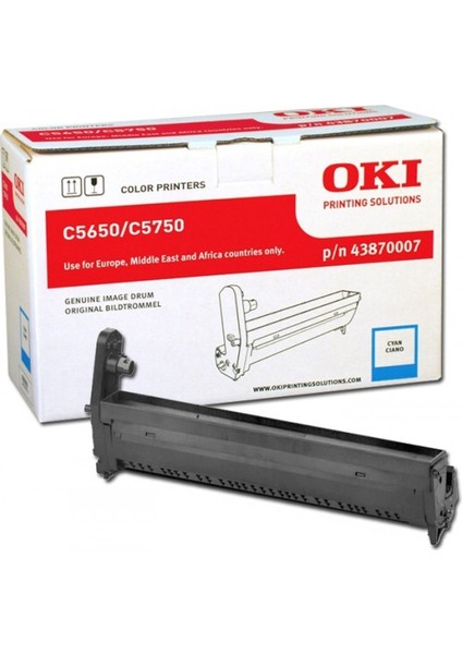 C5650 / C5750 43870007 Mavi Drum Ünitesi
