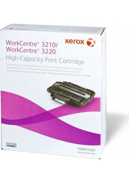 3210 / 3220 106R01487 Yüksek Kapasite Toner