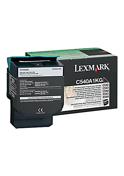 C540A1Kg Siyah Toner-C540/C543/C544/X543/X544/X546