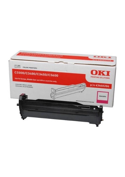 C3300/ C3400 / C3450 / C3600 43460206 Kırmızı Drum Ünitesi