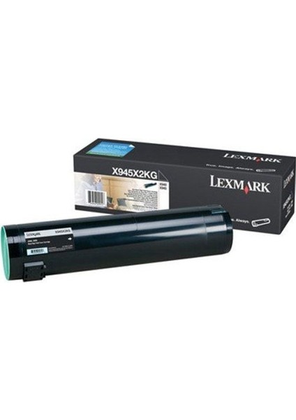 X945X2Kg Siyah Toner Yüksek Kapasite - X940 / X945