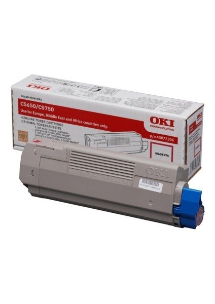 C5650 / C5750 43872322 Kırmızı Toner