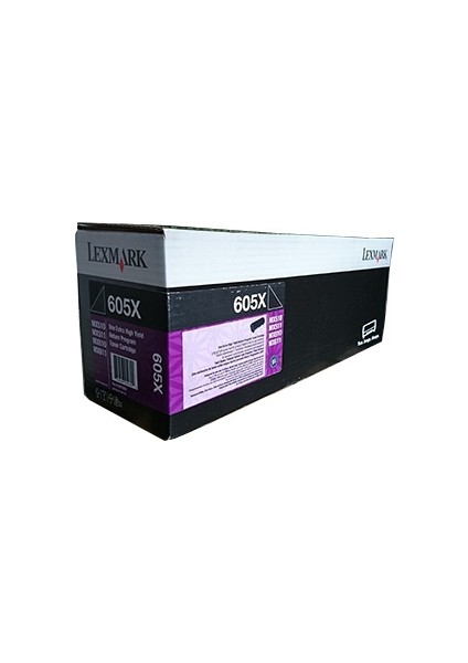 605X 60F5X00 Siyah Yüksek Kapasite Toner-Mx510 / Mx511 / Mx611