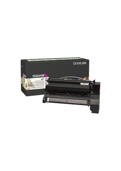 15G041M Kırmızı Toner C752 / C760 (Kutusuz Ürün)