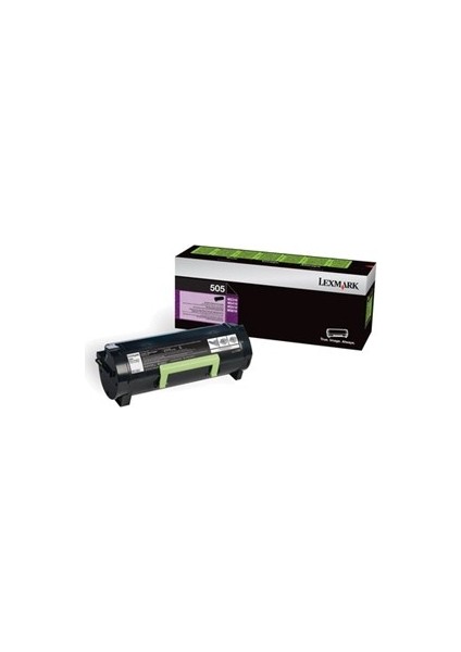 505X 50F5X00 Siyah Yüksek Kapasite Toner-Ms410 / Ms510 / Ms610