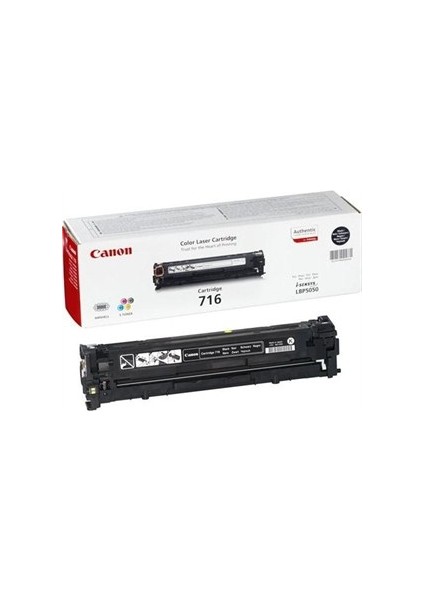 Crg-716Bk Siyah Toner-Lbp5050 / Mf8030Cn / Mf8050Cn