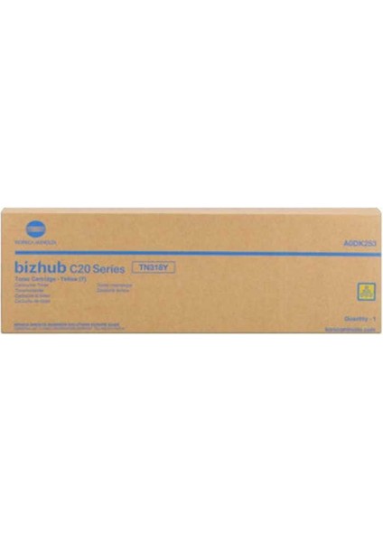 Tn-318Y Sarı Toner Bizhub C20 / C30 / C31P