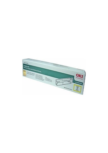 43459341 Sarı Renkli Toner - Oki C3300-3400 Toneri