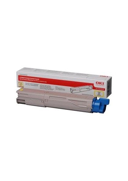 43459333 C3500 / C3520 / C3530 / Mc350 / Mc360 Sarı Toner
