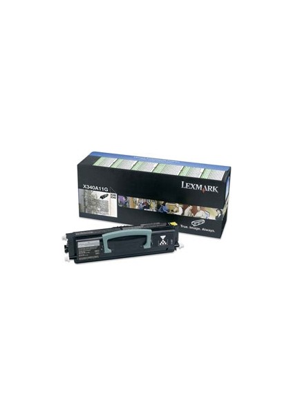 X340A11G (X340) Siyah Lazer Toner - Lexmark X340 Yazıcı Toneri