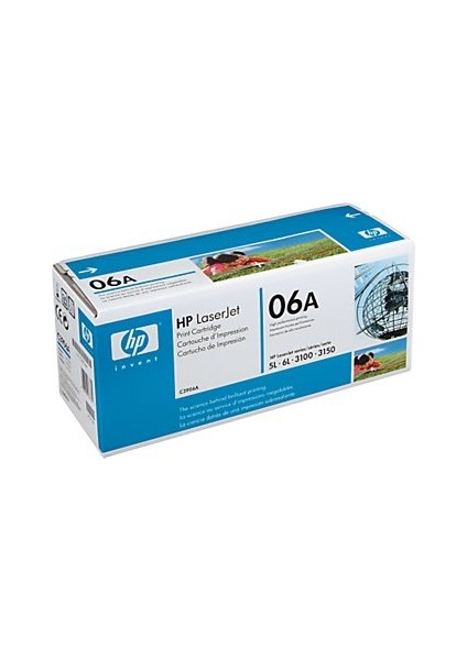 C3906A (06A) Siyah Lazer Toner - Hp 5L- 6L-3100-3150 Toneri