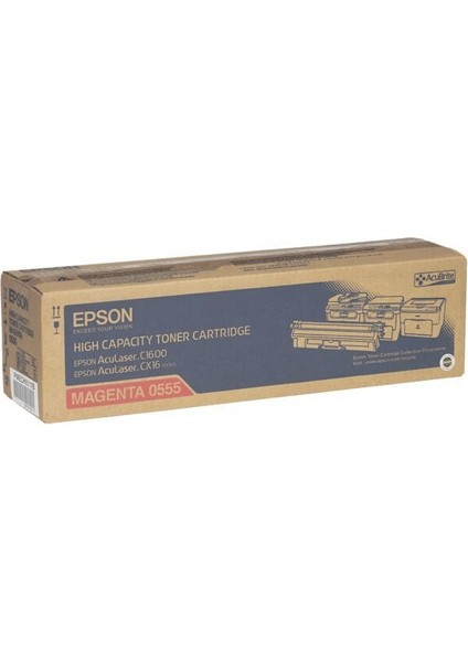 Cx16 / C1600 S050555 Kırmızı  Toner Yüksek Kapasite 2.7K