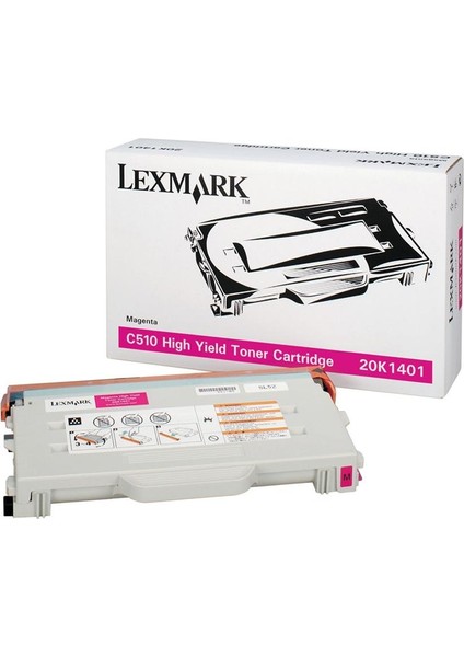 C510 Kırmızı Toner / Lexmark 20K1401
