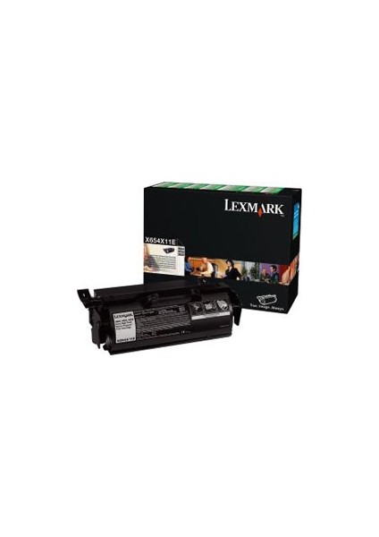 X654X11E X654 / X656 / X658 Toner-Ekstra Yüksek Kapasite