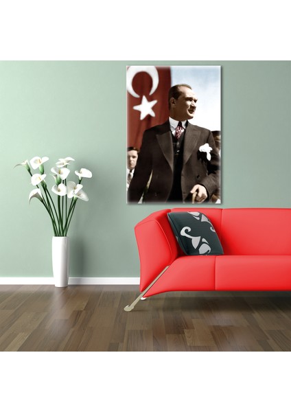 Özverler Atatürk Canvas Tablo