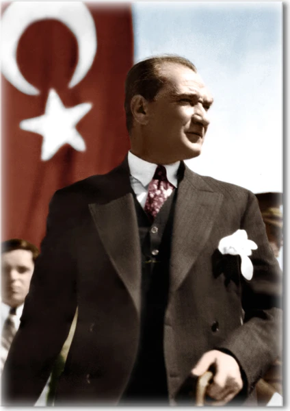 Özverler Atatürk Canvas Tablo