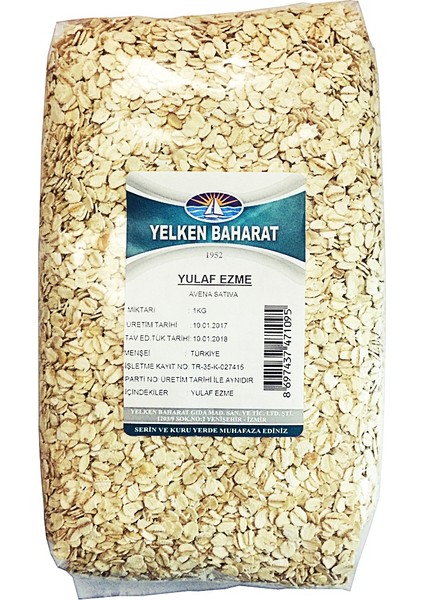 Yulaf Ezmesi 1 Kg