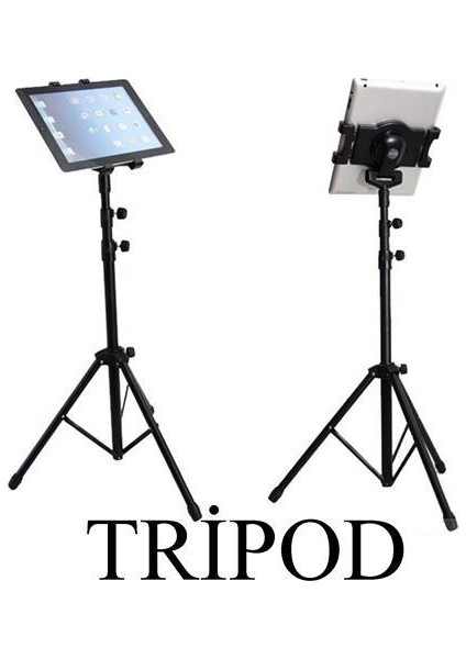 7 İnch Tripod Tablet 154 Cm Müzisyen Oyun Fuar Evde