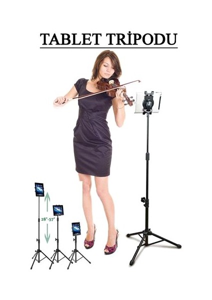 7 İnch Tripod Tablet 154 Cm Müzisyen Oyun Fuar Evde fiyatları
