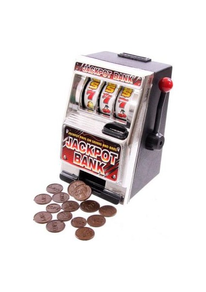 Jackpot Bank - Slot Makinesi Şeklinde Kumbara