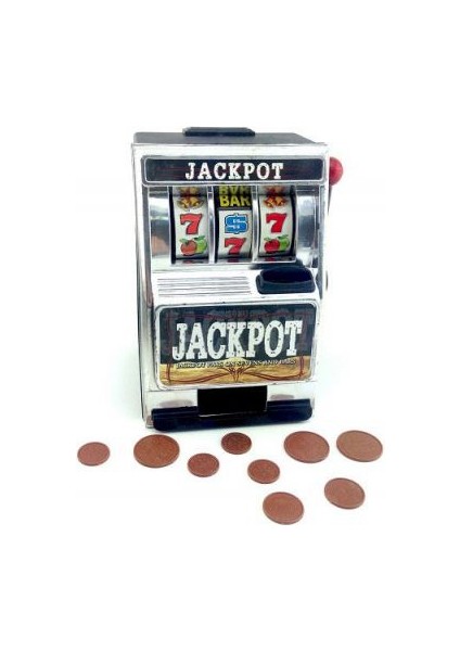 Jackpot Bank - Slot Makinesi Şeklinde Kumbara modelleri