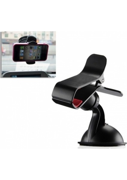 Kıskaçlı Vantuzlu Araç İçi Telefon Tutucu modelleri