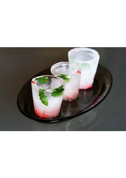 Buz Bardak Kalıpları Ice Glasses (12 Adet)