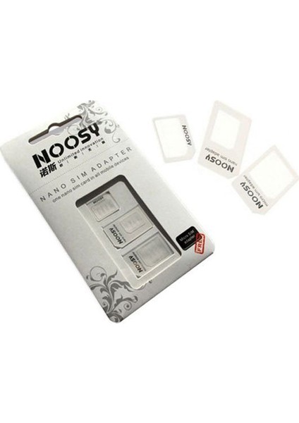 Noosy: Nano ve Micro Sim Kart Adaptörü