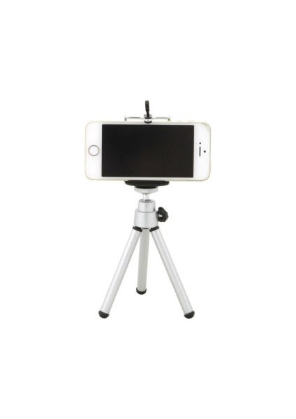 Mini Teleskopik Tripod + Telefon Başlığı Hediyeli