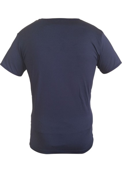 Lenny Tee Navy Erkek T-Shirt N7692 - Slim Fit