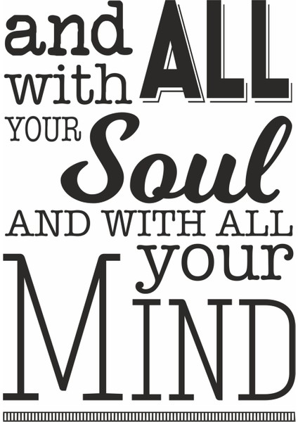 And All With Your Soul Duvar Sticker fiyatları