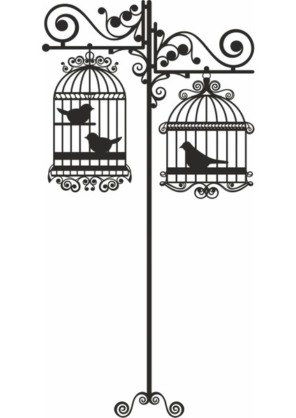 Birds Home Duvar Sticker