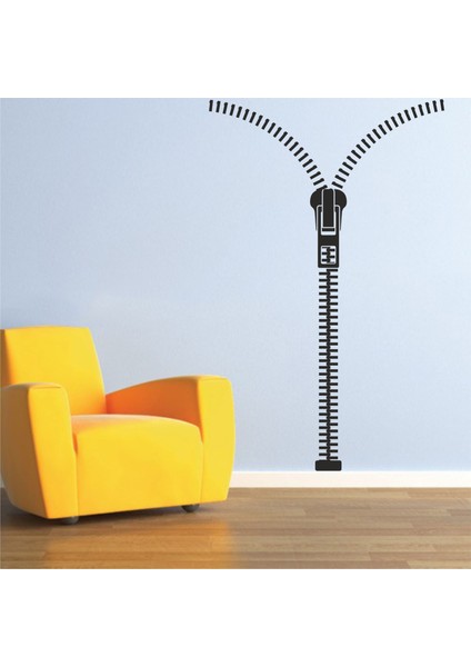 Wall Zipper Duvar Sticker