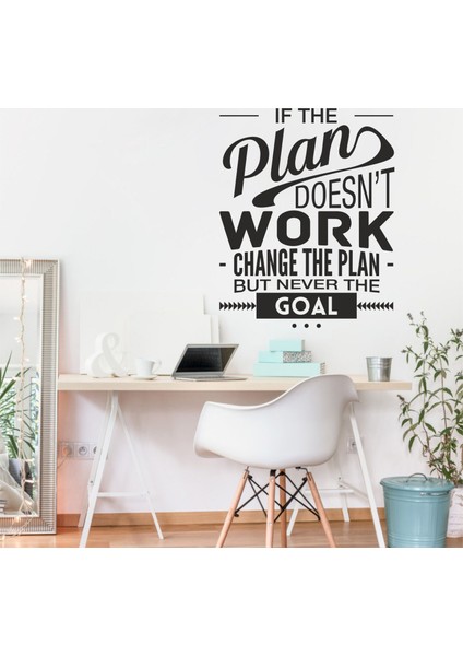 If The Plan Doesn'T Work Duvar Sticker