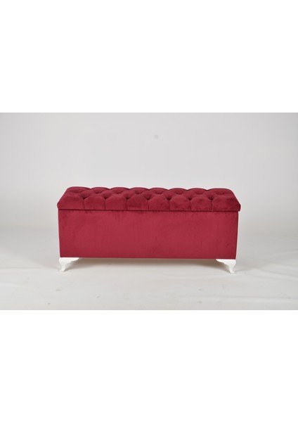 Sandıklı Puf - Bordo