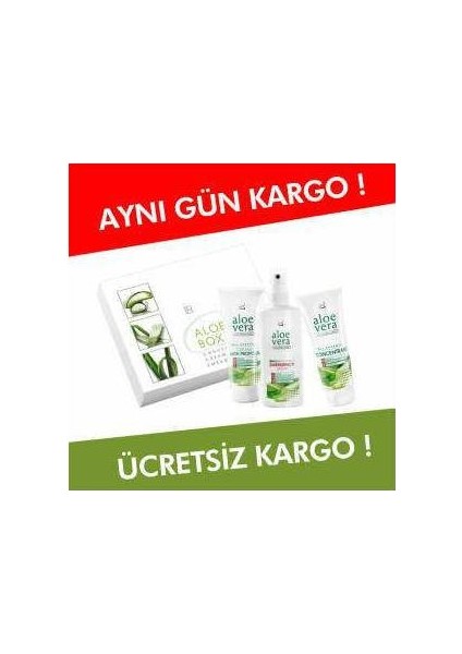 Aloe Vera Box İlk Yardım Ve Cilt Bakımı Setiniz