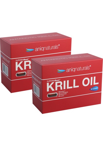 Superba boost Krill Oil Yağı 60 Licaps 2 KUTU
