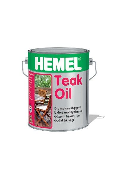 Hemel Teak Oil Tik Yağı 2,5 Litre