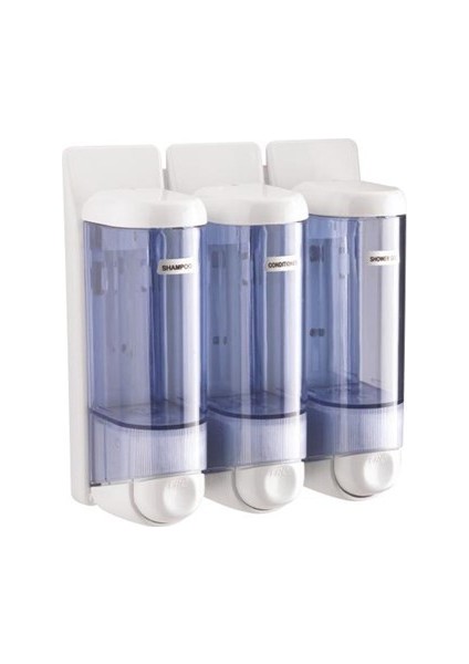 Sıvı Sabun Ve Şampuan Verici Şeffaf 0.250 Ml 3 Lü