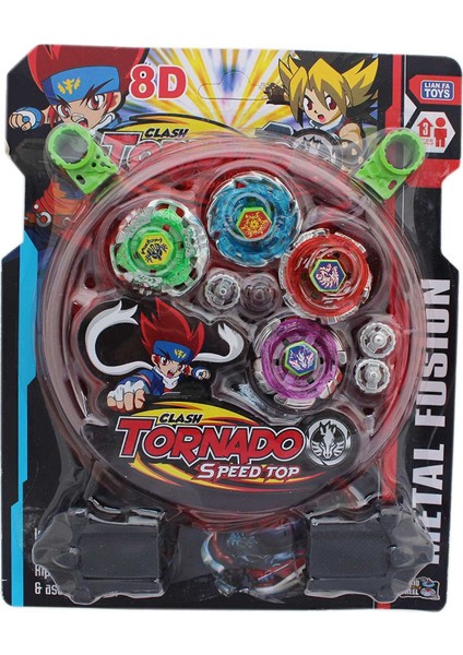 Tornado 4 Lü Metal Aranelı Set