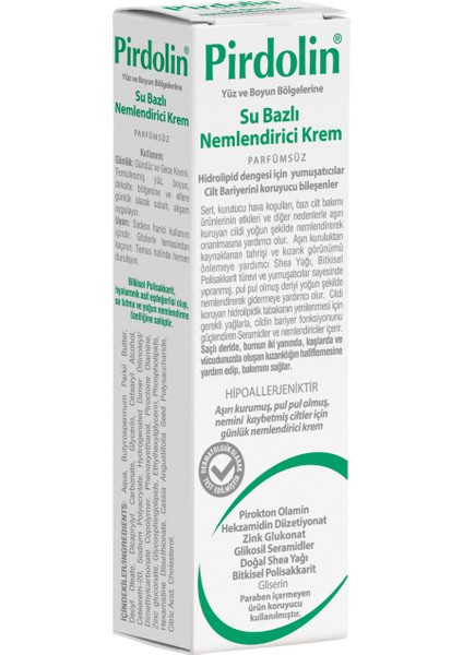 Pirdolin Nemlendirici Krem 40 ml