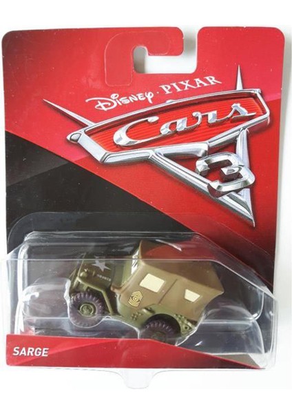 Cars 3 Tekli Karakter Araçlar Sarge fiyatları