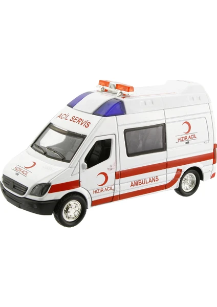 Işıklı Metal Çekbırak Ambulans