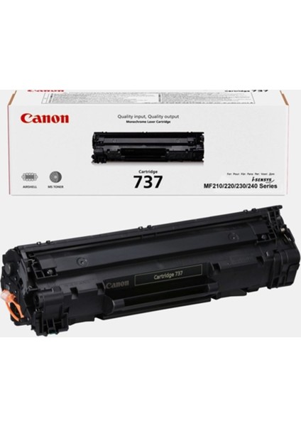 Crg-737Bk Toner Kartuş Siyah