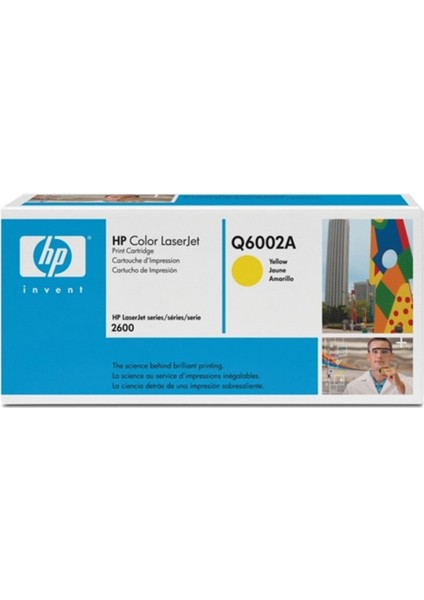 Q6002A Toner Kartuş Sarı (124A)