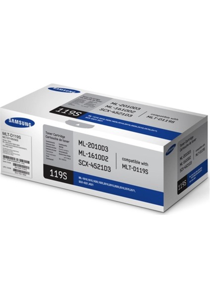 1610-2010-4521F Toner Siyah (D119S)