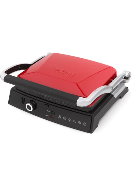 K-462R Grill Master Tost Makinesi - Kırmızı