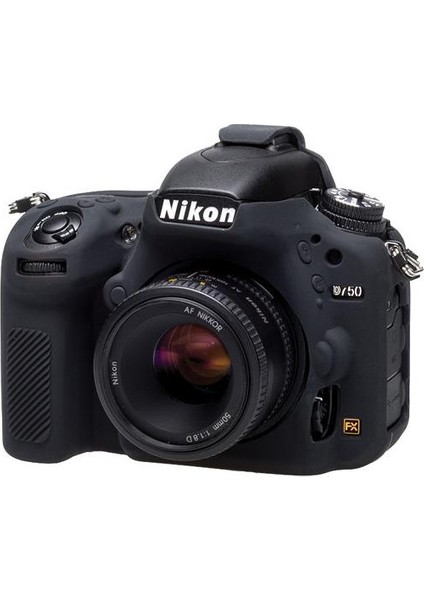 D750 Siyah EasyCover (Silikon Kılıf)