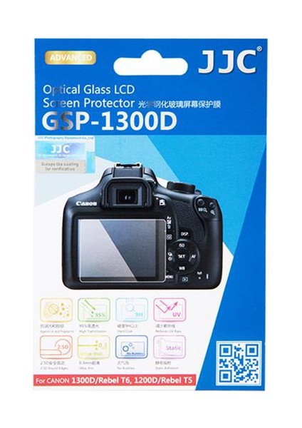 Ultra İnce LCD Ekran Koruyucu (Canon 1200D, 1300D)
