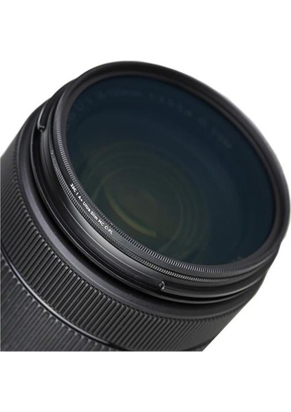62mm CPL (Circular Polarize) A+ Ultra Slim Multi-Coated Filtre